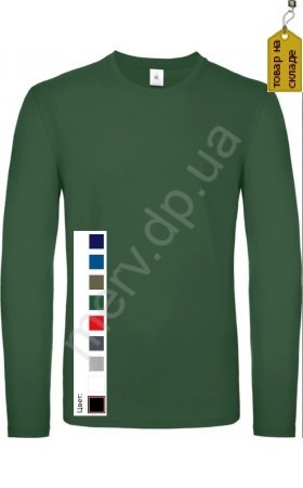 066 Футболка з довгим рукавом(100%хб 160г/м2)